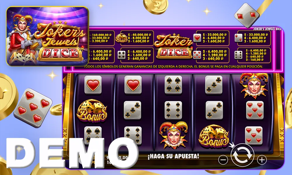 Joker Jewels Dice Versión demo en Argentina