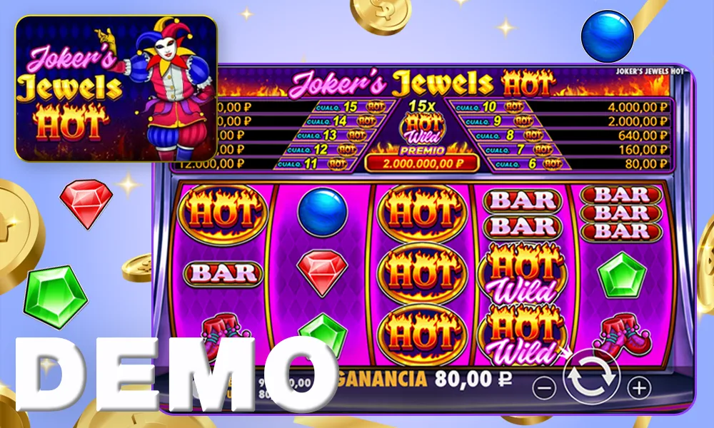 Joker Jewels Hot en modo demo